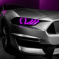 Oracle Lighting 18-23 Ford Mustang Dynamic ColorSHIFT LED Headlights - Black Series