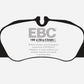 EBC 09-12 Porsche 911 (997) (Cast Iron Rotor only) 3.6 Carrera 2 Redstuff Front Brake Pads
