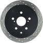 StopTech Sport Drilled & Slotted Rotor - Rear Left