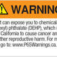 Hazardous Materials Info Sheet
