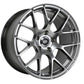 Enkei Raijin 18x8 40mm Offset 5x114.3 Bolt Pattern 72.6 Bore Dia Hyper Silver Wheel