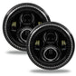 Oracle 7in High Powered LED Headlights - Black Bezel - Dynamic - Dynamic