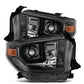 AlphaRex 14-21 Toyota Tundra PRO-Series Projector Headlights Black w/Seq. Sig. + DRL