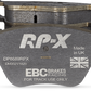 EBC Racing 2014+ Audi S3 2.0L Turbo RP-X Front Brake Pads