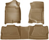 Husky Liners 07-12 Chevy Silverado/GMC Sierra Crew Cab WeatherBeater Combo Tan Floor Liners