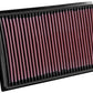 K&N 14-16 Mercedes AMG GT-S 4.0L V8 Replacement Drop In Panel Air Filter