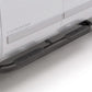 Lund 03-09 Dodge Ram 2500 Quad Cab 4in. Oval Curved Steel Nerf Bars - Black