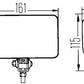 Hella 450 H3 12V SAE/ECE Fog Lamp Kit Clear - Rectangle (Includes 2 Lamps)
