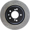StopTech 00-03 BMW M5 (E39) Slotted & Drilled Right Rear Rotor