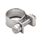 Vibrant Inj Style Mini Hose Clamps 11-13mm clamping range Pack of 10 Zinc Plated Mild Steel