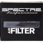 Spectre Adjustable Conical Air Filter 5-1/2in. Tall (Fits 3in. / 3-1/2in. / 4in. Tubes) - Blue