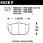 Hawk 89-97 Nissan 240SX SE HP+ Street Rear Brake Pads