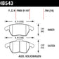 Hawk Audi A3 Quattro / VW EOS / Golf / Jetta / Passat / Rabbit HPS Front Brake Pads