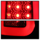 Spyder 08-16 Ford Super Duty F-250 V3 Light Bar LED Tail Lights - Blk Smoke ALT-YD-FS07V3-LBLED-BSM