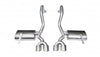 Corsa 97-04 Chevrolet Corvette C5 Z06 5.7L V8 Polished Xtreme Axle-Back Exhaust