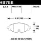 Hawk 15-17 VW Golf / Audi A3/A3 Quattro HPS Street Front Brake Pads