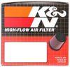 K&N Universal Chrome Filter 2.25 Inch Flange / 3.5 Inch Base / 2 Inch Top / 4 Inch Height