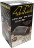 AEM Dryflow Conical Air Filter 2.75in Flange ID / 6in Base OD / 5.125in Top OD / 9.125in Height