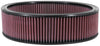 K&N Custom Round Air Filter 14in OD 12in ID 4in Height