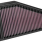 K&N 2019 Jeep Cherokee L4-2.4L V6-3.2L F/I Replacement Drop In Air Filter