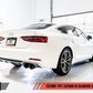 AWE Tuning Audi B9 S5 Sportback Touring Edition Exhaust - Non-Resonated (Black 102mm Tips)