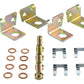 Goodridge 06-13 Chevrolet Corvette Z06/ZR1/Grand Sport Stainless Steel Brake Lines Kit