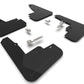 Rally Armor 21-23 Ford Mustang Mach-E Black UR Mud Flap w/ Metallic Black Logo