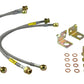 Goodridge 06-13 Chevrolet Corvette Z06/ZR1/Grand Sport Stainless Steel Brake Lines Kit