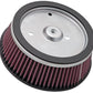 K&N Round Tapered 6.25in Base OD x 5.5in Top OD x 2.125in H Replacement Filter for Harley Davidson