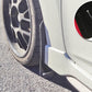 Rally Armor 12-18 Hyundai Veloster Black UR Mud Flap w/ White Logo