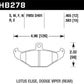 Hawk HPS Street Brake Pads