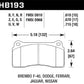 Hawk 09-11 Nissan GT-R HP+ Street Rear Brake Pads