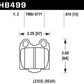 Hawk 00-05 Lexus IS300 HPS Street Rear Brake Pads