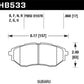 Hawk 05-08 LGT D1078 HP+ Street Front Brake Pads