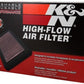 K&N Replacement Panel Air Filter (Left Side) 2014-2015 Jaguar F-Type 3.0L/5.0L