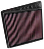 K&N 2016-2017 Nissan Titan XD V8-5.6L F/I Drop In Air Filter