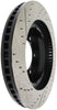 StopTech 07-08 Toyota FJ Cruiser / 05-08 Tacoma (6 lug) / 03-08 4 Runner (319mm disc) SportStop Slo