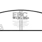 EBC 90-93 Infiniti M30 3.0 Redstuff Rear Brake Pads