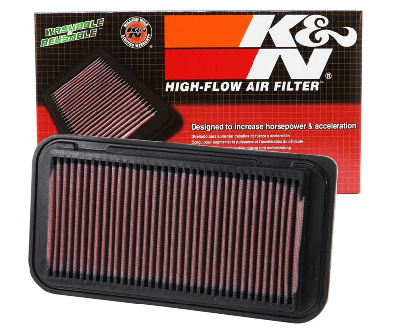 K&N 00-08 Toyota Corolla / 03-06 Matrix / 03-08 Pontiac Vibe / 07-10 Scion tc Drop In Air Filter