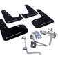 Rally Armor 11-14 Subaru WRX/STI (Sedan Only) Black UR Mud Flap w/ Silver Logo