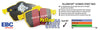 EBC 10+ Porsche Cayenne 3.0 Supercharged Hybrid Yellowstuff Front Brake Pads