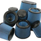 Injen High Performance Air Filter - 3.00 Black Filter 6 Base / 5 Tall / 5 Top