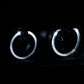 ANZO 1992-1998 BMW 3 Series E36 Projector Headlights w/ Halo Black (CCFL) G2