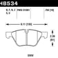 Hawk 08-12 BMW 128i /06 325i/325Xi /07 328i/328Xi /06 330i/330Xi Front DTC-70 Race Brake Pads