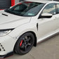 Rally Armor 17-21 Honda Civic Type R Red UR Mud Flap w/ Black Logo