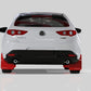 Rally Armor 19-22 Mazda3 GT Sport Hatch Black UR Mud Flap w/ White Logo