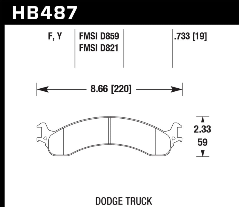 Hawk LTS Street Brake Pads