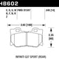 Hawk Infiniti G37 Sport HPS Street Rear Brake Pads