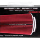 Spectre Adjustable Conical Air Filter 9-1/2in. Tall (Fits 3in. / 3-1/2in. / 4in. Tubes) - Red