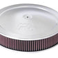 K&N 14in Red Custom Air Cleaner Assembly - 5.125in ID x 14in OD x 2.75in H x 1.25in Drop Base